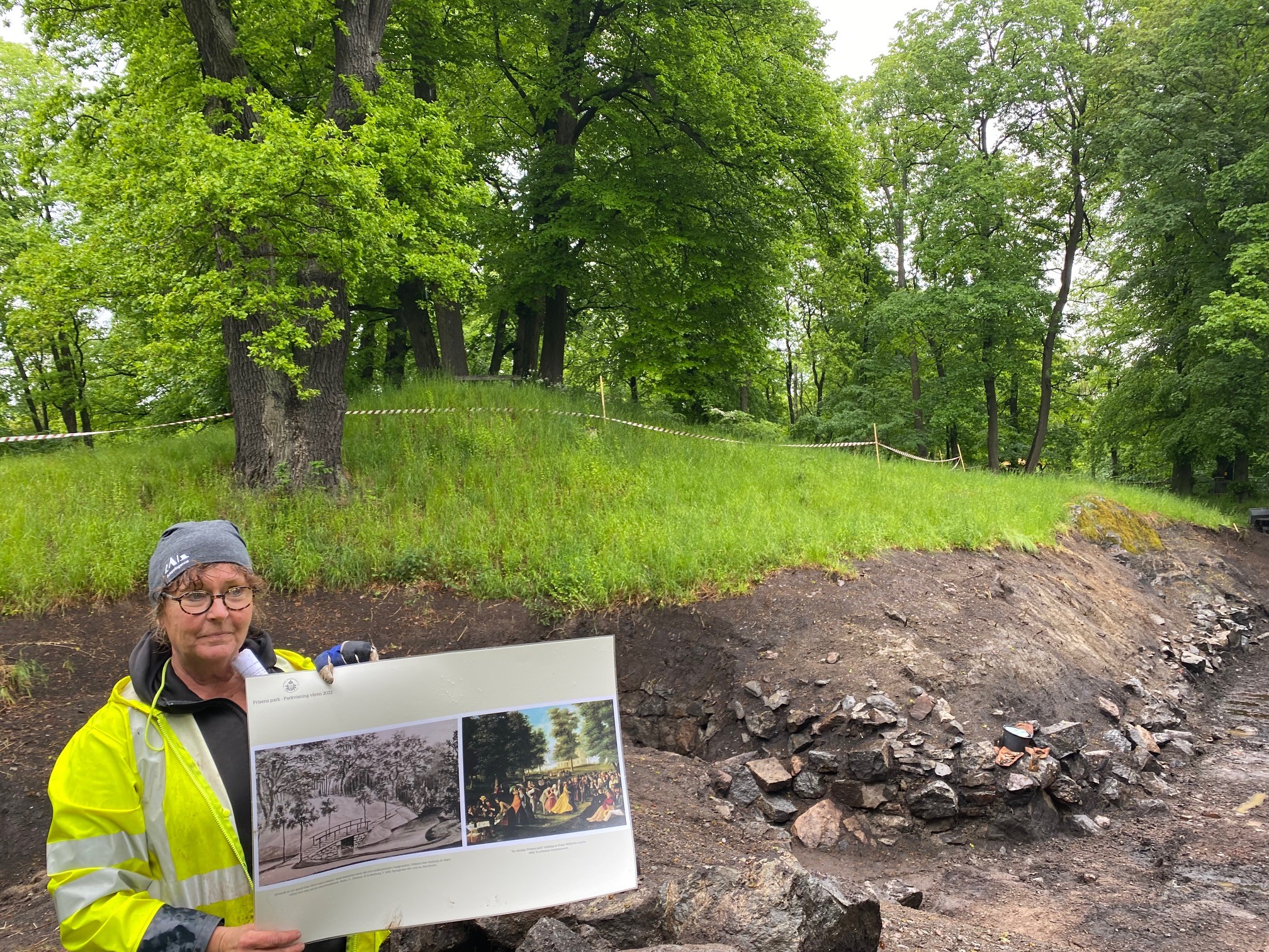 Restaurering Av Frisens Park - Välkommen Till Kungliga Nationalstadsparken